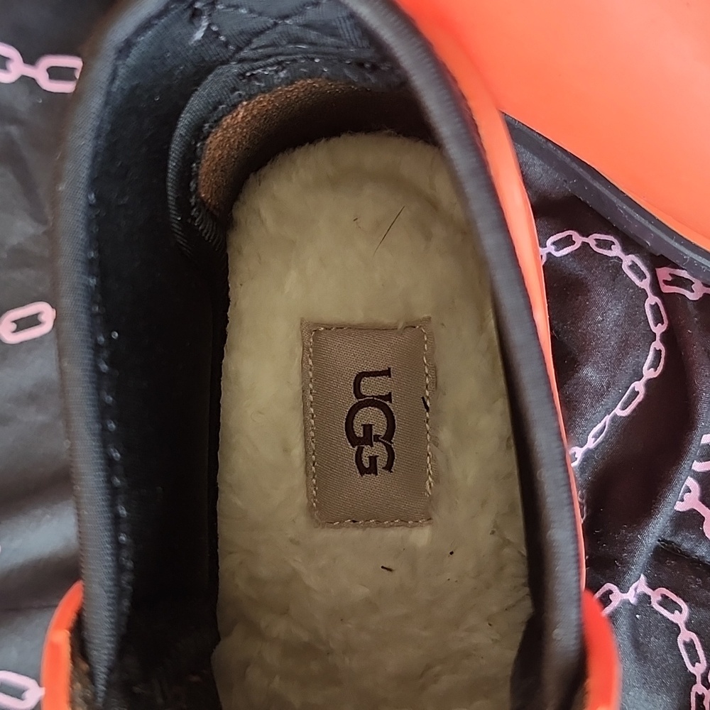 UGG Orange Women's Rain Winter Boots New Without Tag. Sorry Dont Have The Box. - Picture 3 of 5